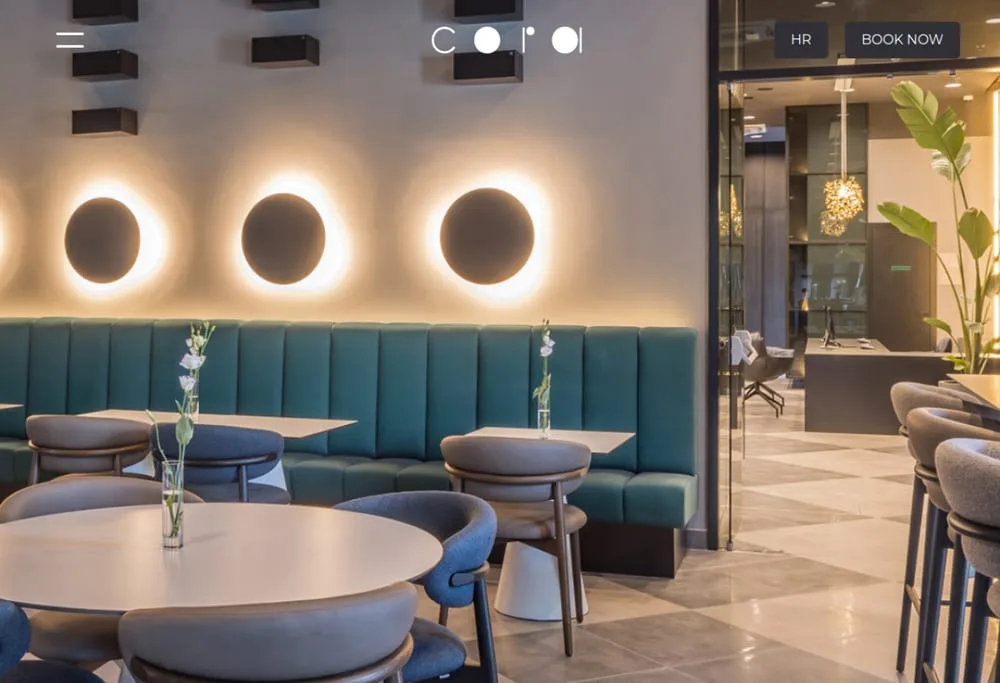 Cora Hotel — web stranica i sustav rezervacija